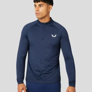 Ore Capsule Heren Shirt met Lange Mouw en 1/4 Rits